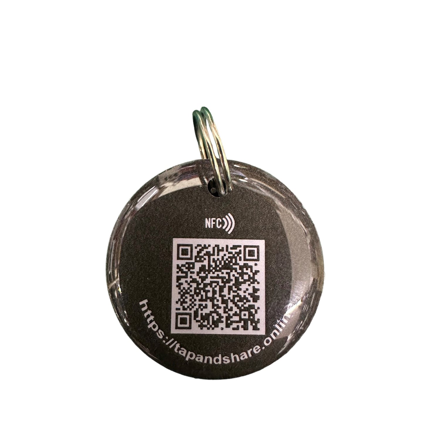 Smart  NFC Mini Tag | Luggage & Travel | Keyring Tag with Smart Passive Tracking