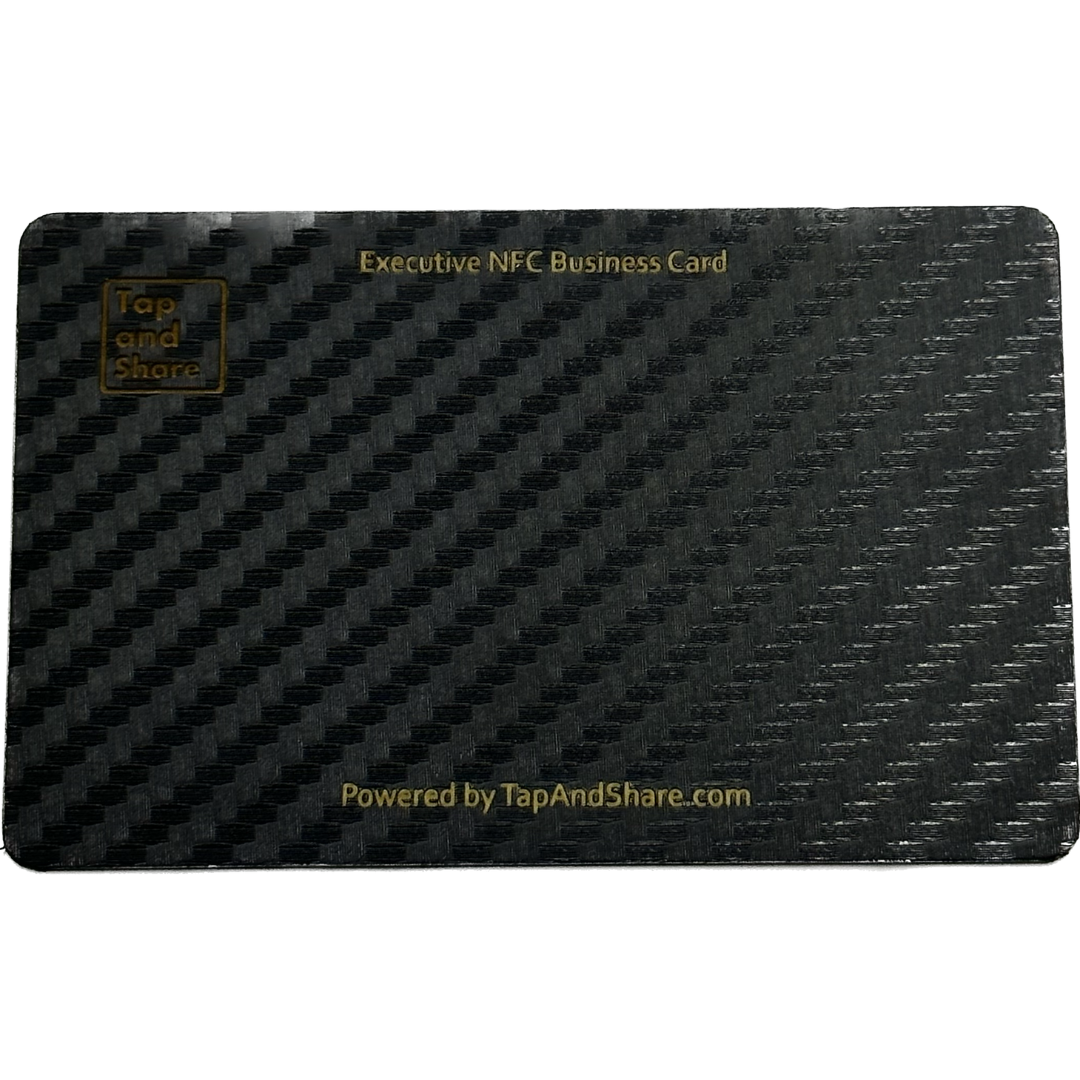 Carbon Fibre Contactless Sharing Smart NFC Executive Business Card