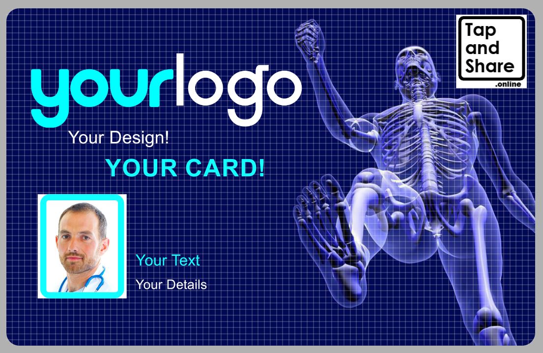 Fully Customisable Single Sided Smart NFC Business Card