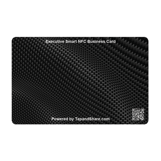 Executive Contactless Sharing Smart NFC Business Card With Dynamic QR Code