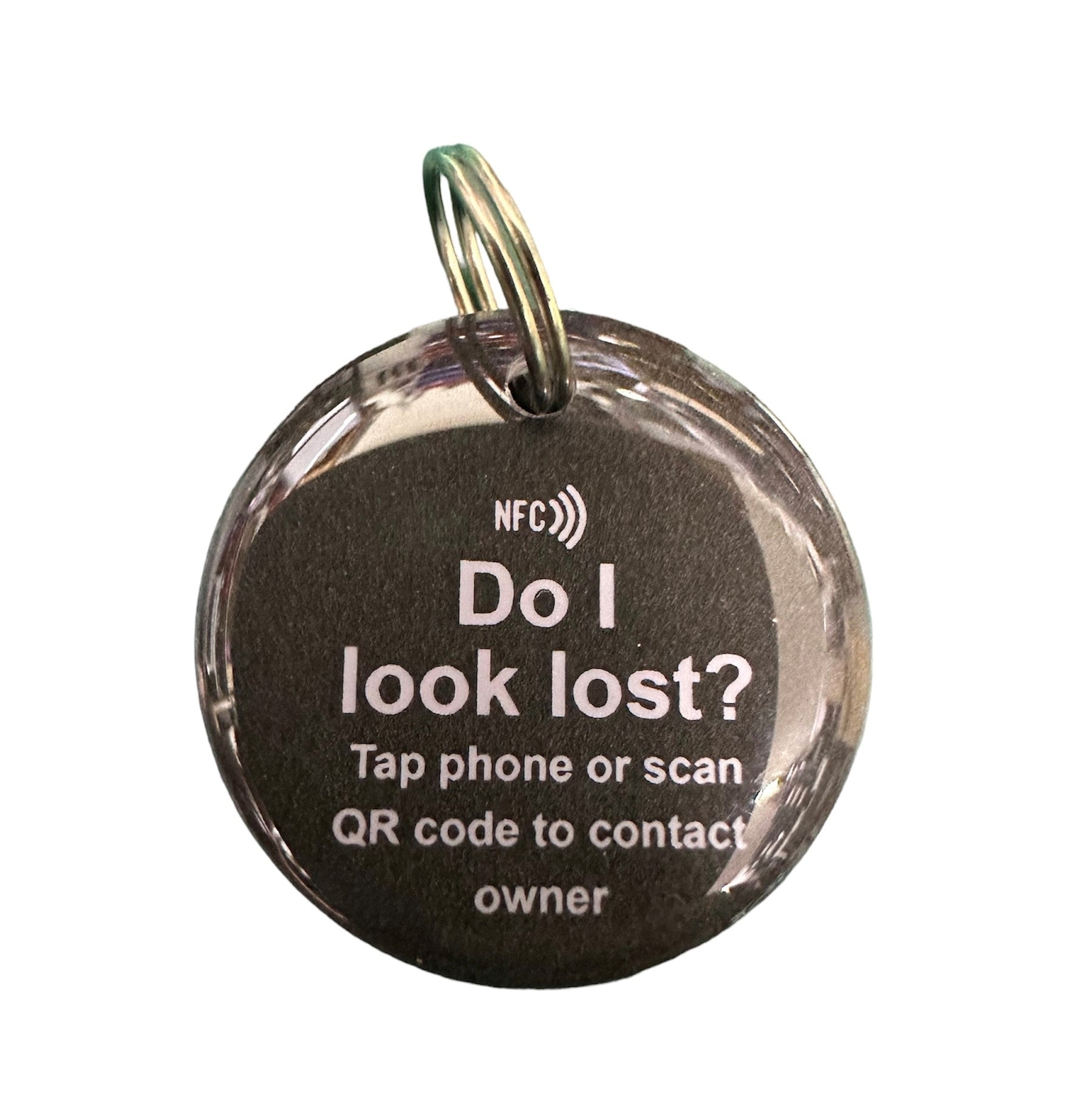 Micro Tag Keychain Smart NFC Mini Tag | Luggage & Travel | Keyring Tag with Smart Passive ...