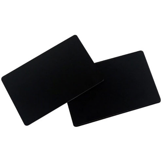 Fully Laser Engraved Black Metal Smart NFC Business Card